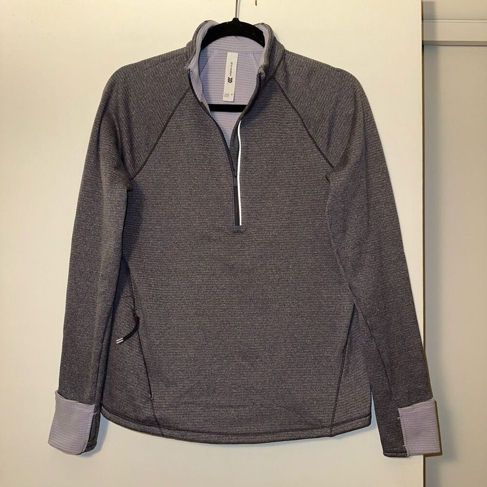All In Motion Women’s Half Zip Active Pullover Dusty Purple Medium EUC
